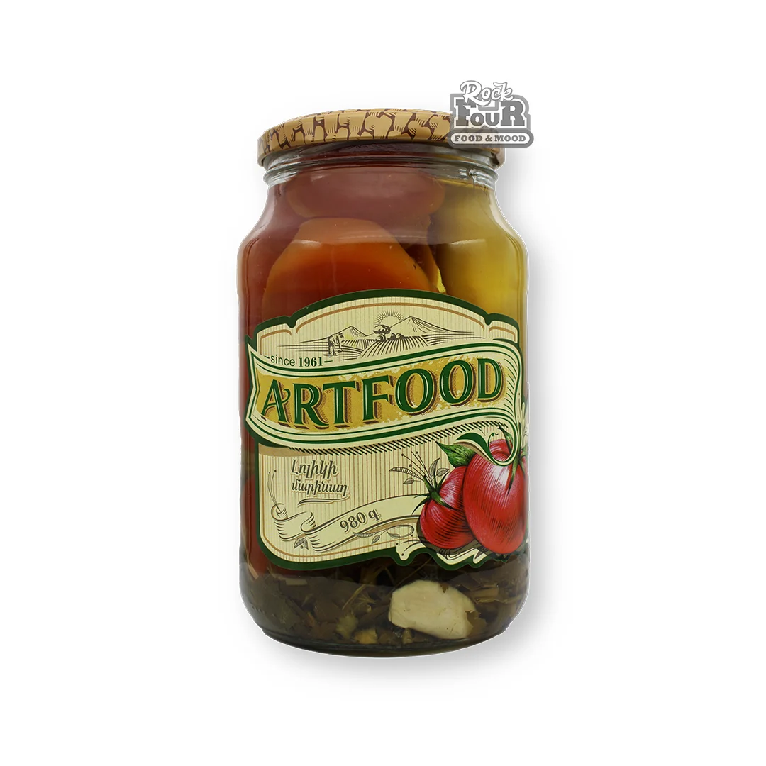 Pickled tomatos "Artfood" 980g